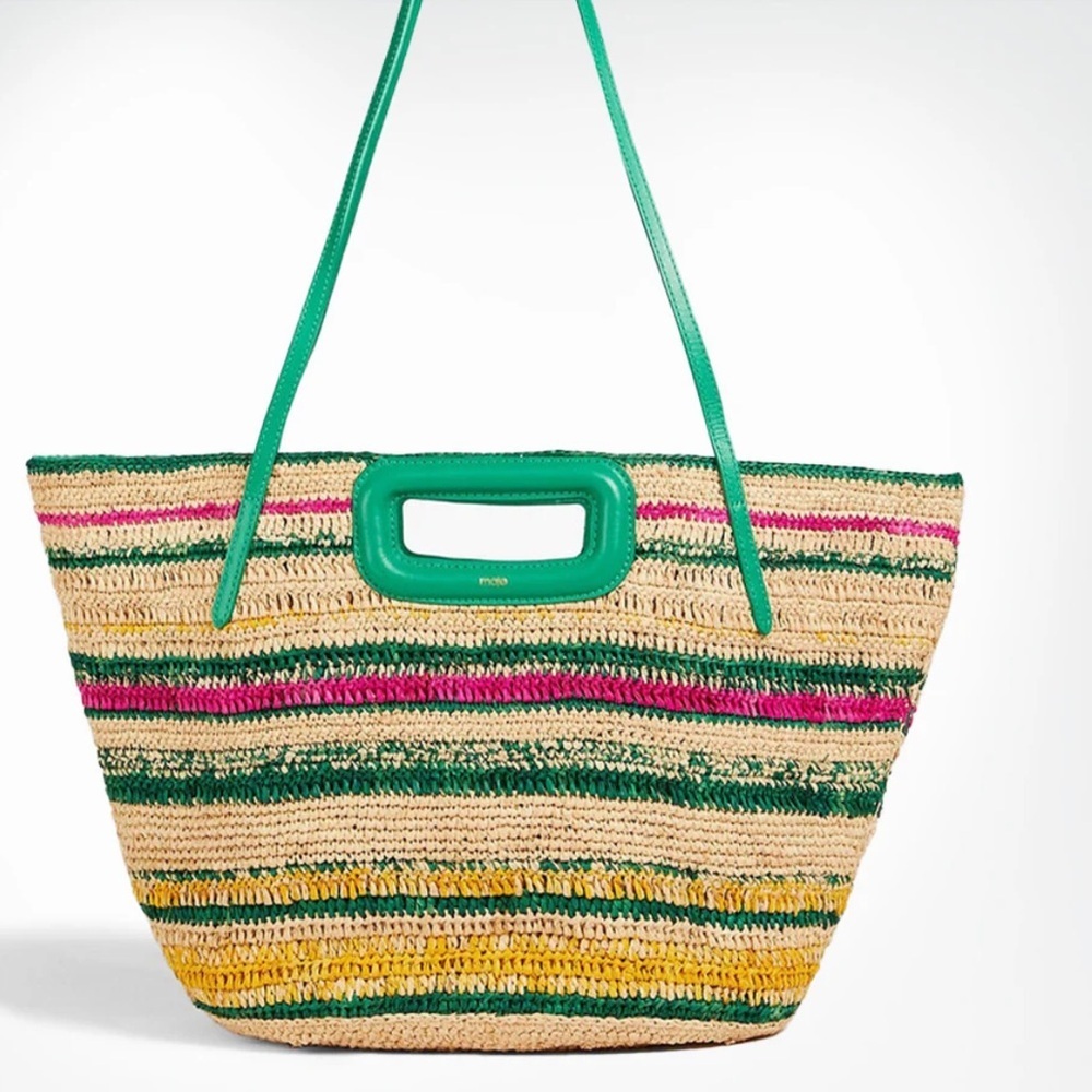 NWT - $385 Maje Striped Multicolor Bag